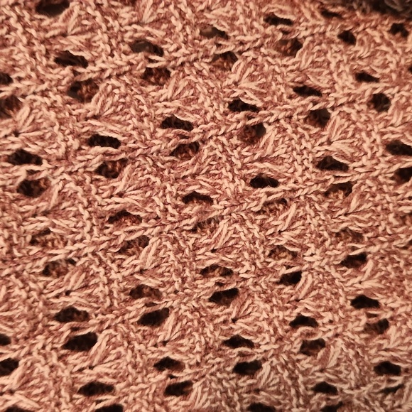 DKNY Jeans crocheted  button front cardigan. - Picture 4 of 10